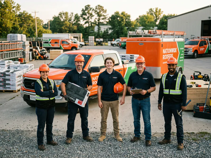 Natiowide Roofers - roof installation in Wake Forest near me